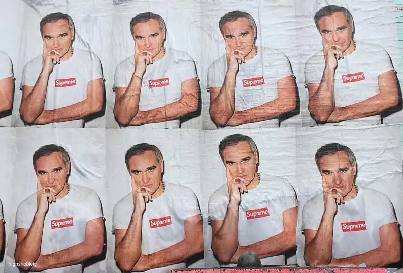 Supreme Morrissey シュプリーム モリッシー ポスター激レア 3 Supreme Morrissey シュプリーム モリッシー ポスター激レア 3