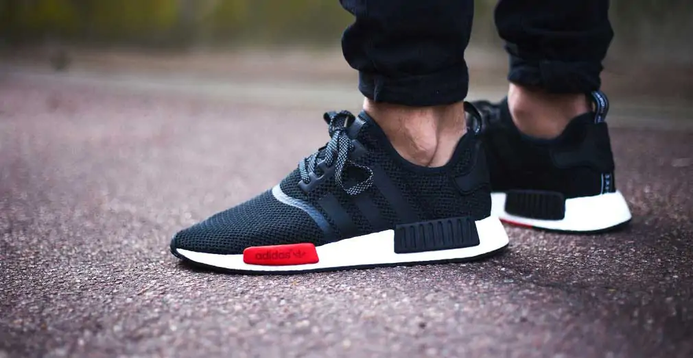 adidas gazelle silver green womens adidas Nmd R1 Cloud White Acid Red (Women's)