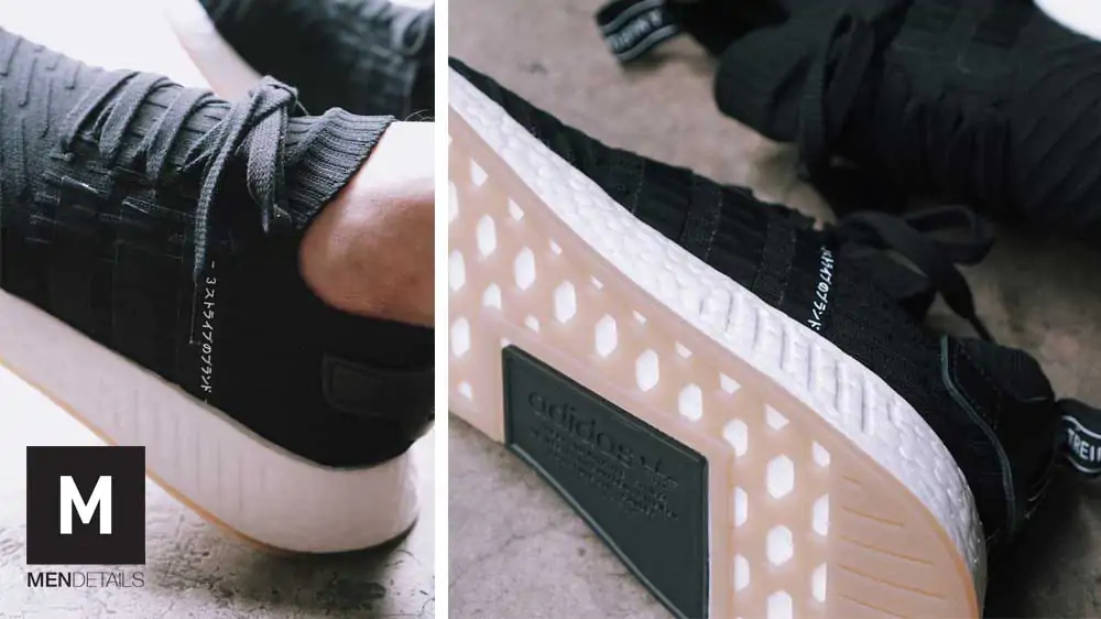 adidas gazelle silver green womens Adidas NMD R2 Black Gum main image 1