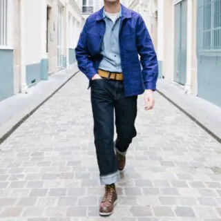 02-เสื้อ-French-Jacket-Vintage-Bleu-de-Travail-Chore-JUNE20