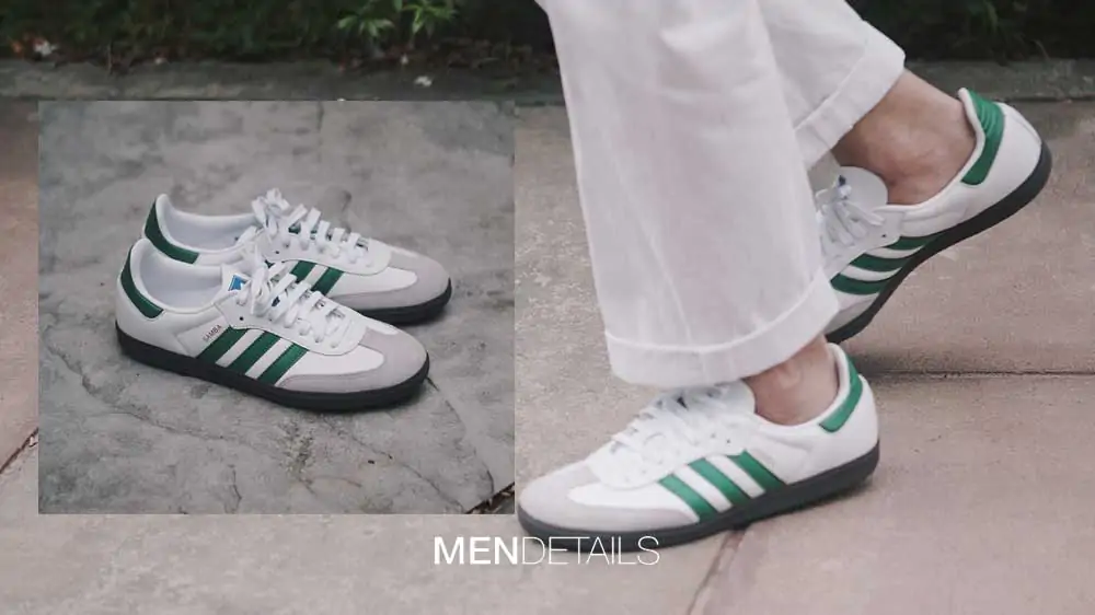 adidas gazelle silver green womens  adidas  Samba OG