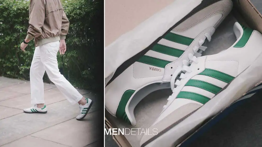 adidas gazelle silver green womens  adidas  Samba OG